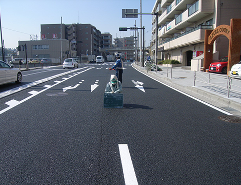 保土ヶ谷電線共同溝路面復旧工事